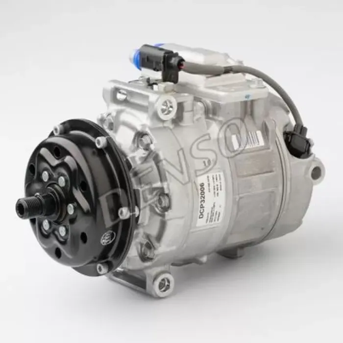 Klima Kompresoru Volkswagen Phaeton Touareg Multivan 5 Transporter 5 T5 2.5TDI 03> | DENSO DCP32006 | OEM 7H0820805B 7H0820805C 7H0820805E