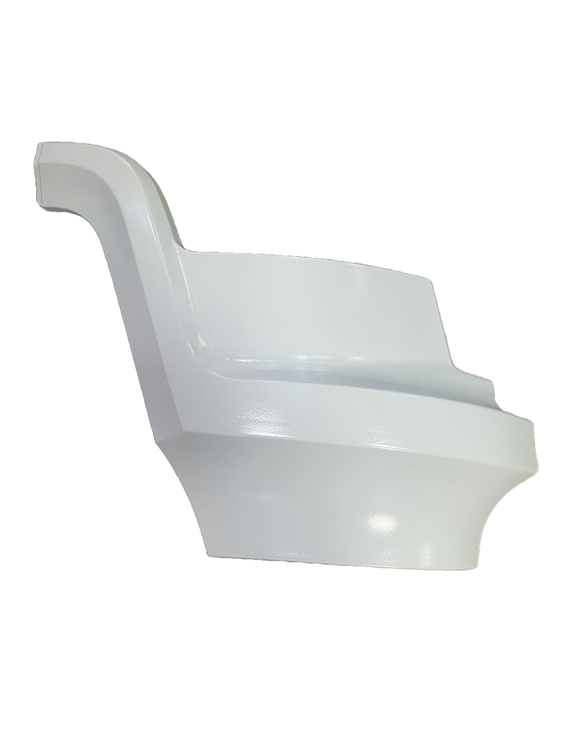 Mercedes MP4 - Actros 1845-1851-1848 Far Üst Plastik Beyaz Boyalı Sol