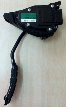 Gaz Pedal+Potansiyometre Master 2 | MEAT&DORIA 83568 | OEM 8200724059