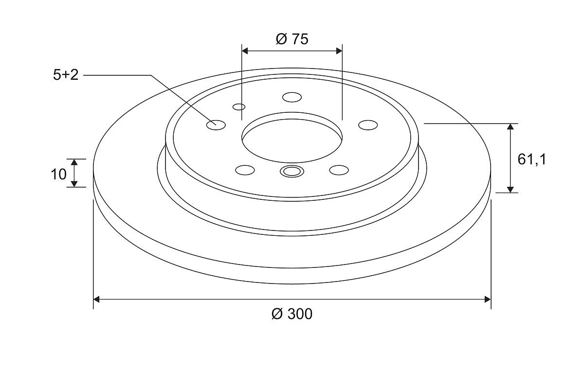 Arka Fren Diski Bmw E34 90>95 | VALEO 186125 | OEM 34211156668 34211156668 34211162305 34211162305