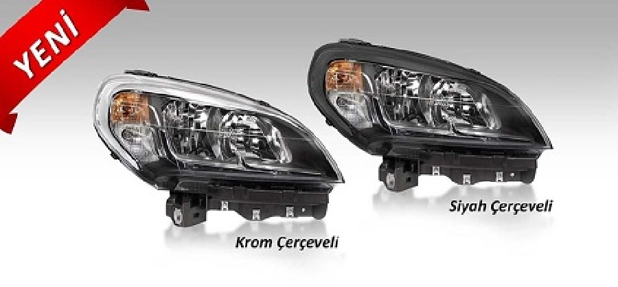 Far Sol Elektrikli Krom Çerçeveli Fiat Doblo - 2015 51974244-52109259 | OEM 505311