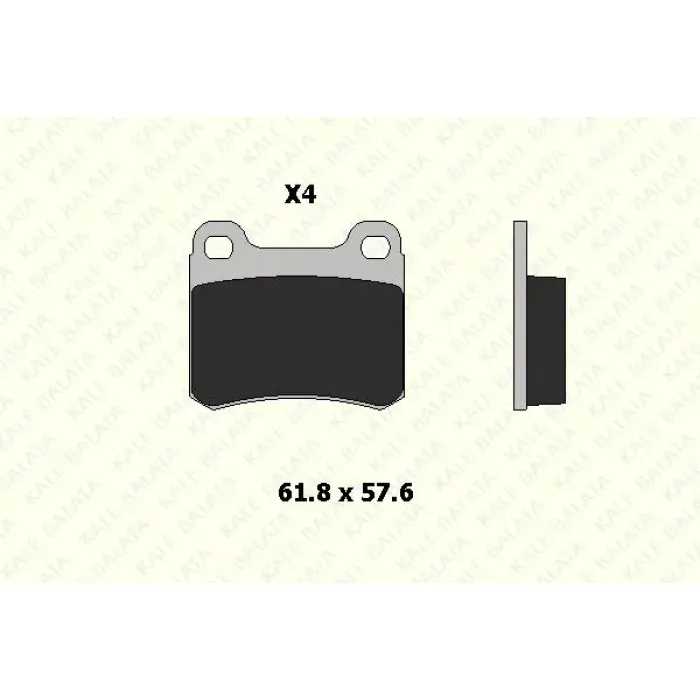 Arka Fren Balatasi (Disk Icin) Vectra A Astra F | KALE B 21140 157 04 ANS | OEM 1605877 1605728 90485138 90297537