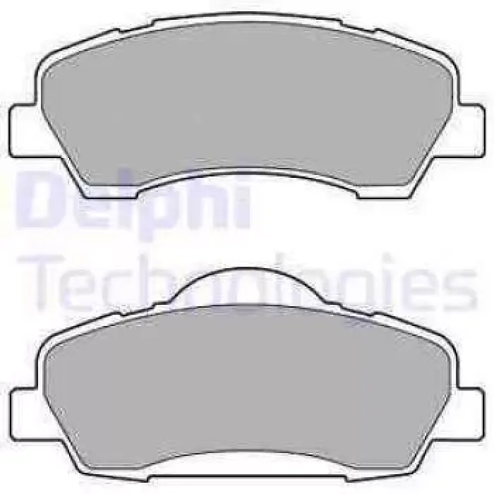 On Fren Balatasi P301 C Elysee EB2 (1,2VTI 12V) / EC5 (1,6VTI 16V) P308 2 2013> (Mando Tipi) | DELPHI LP2485 | OEM 1608691380 1610699280