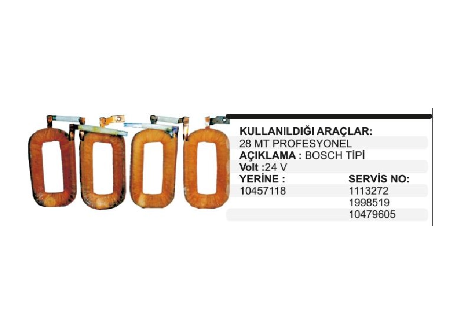 Marş Yastığı Delco 24V Profesyonel 28MT | OEM DY302