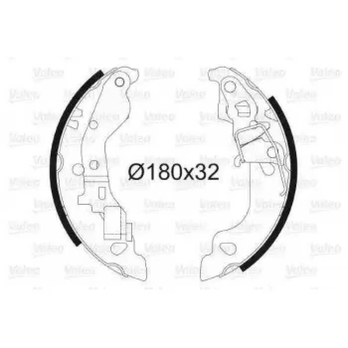 Arka Fren Balatasi Pabuc Punto II 99 05 1,2I 1,9JTD ABS ( ) Punto II 99 05 1,2I | VALEO 562990 | OEM 71739596 71739596 77362295 9948372 77362295 9948372
