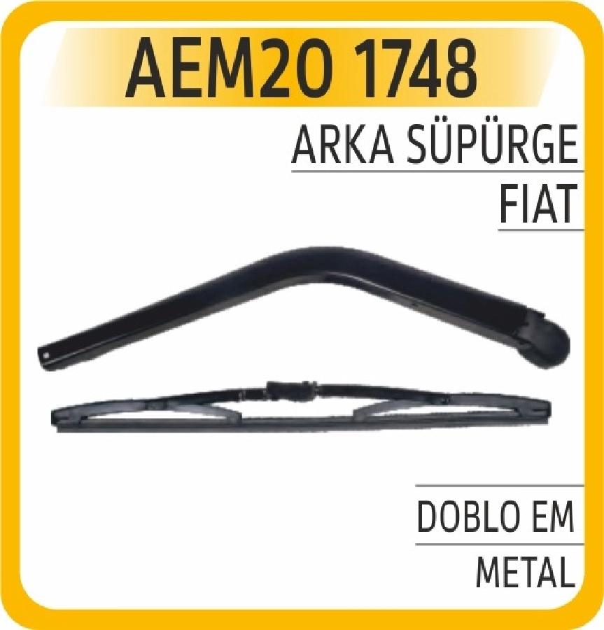 Silgi Paleti Arka + Kol Doblo Metal | OEM AEM201748