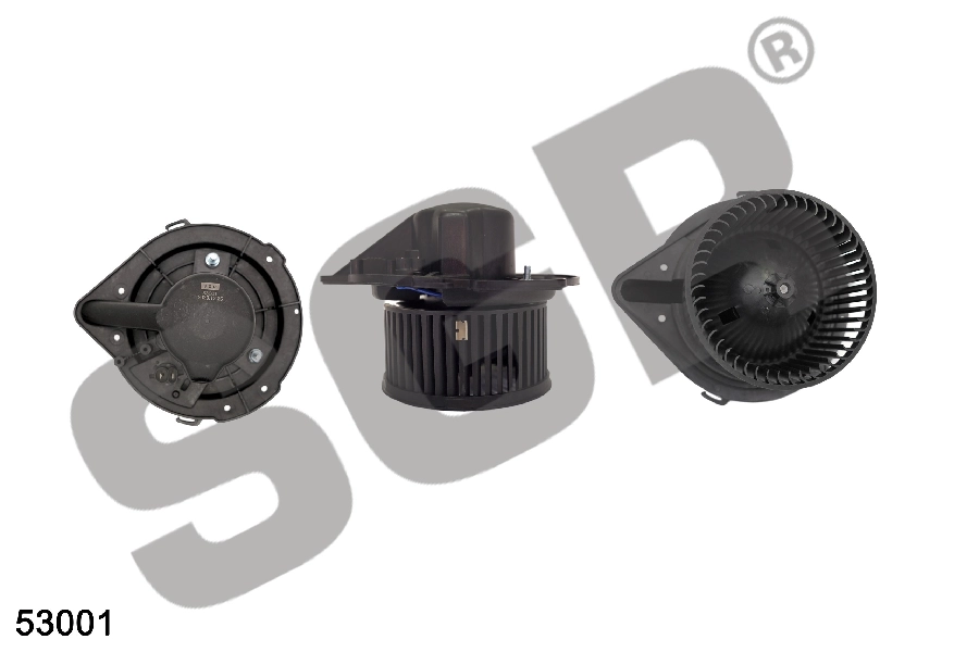 Kalorifer Mot. - Golf 2 - Jetta 2 - Passat [3A2] - Transporter 4 - A. A80 - S. Toledo 1 893 820 021 | OEM 53001