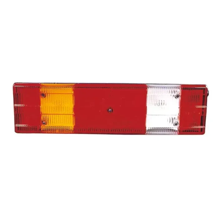Stop Lambasi Kanalli Sol Amp Soketli Plakali Mercedes Actros / Axor / Axor 2 / Actros MP2-MP3 / Uzun Tip 510MM / 7 Fonksiyonlu | DEPO 440-1941L-LD-WE | OEM A0015406270 0015406270