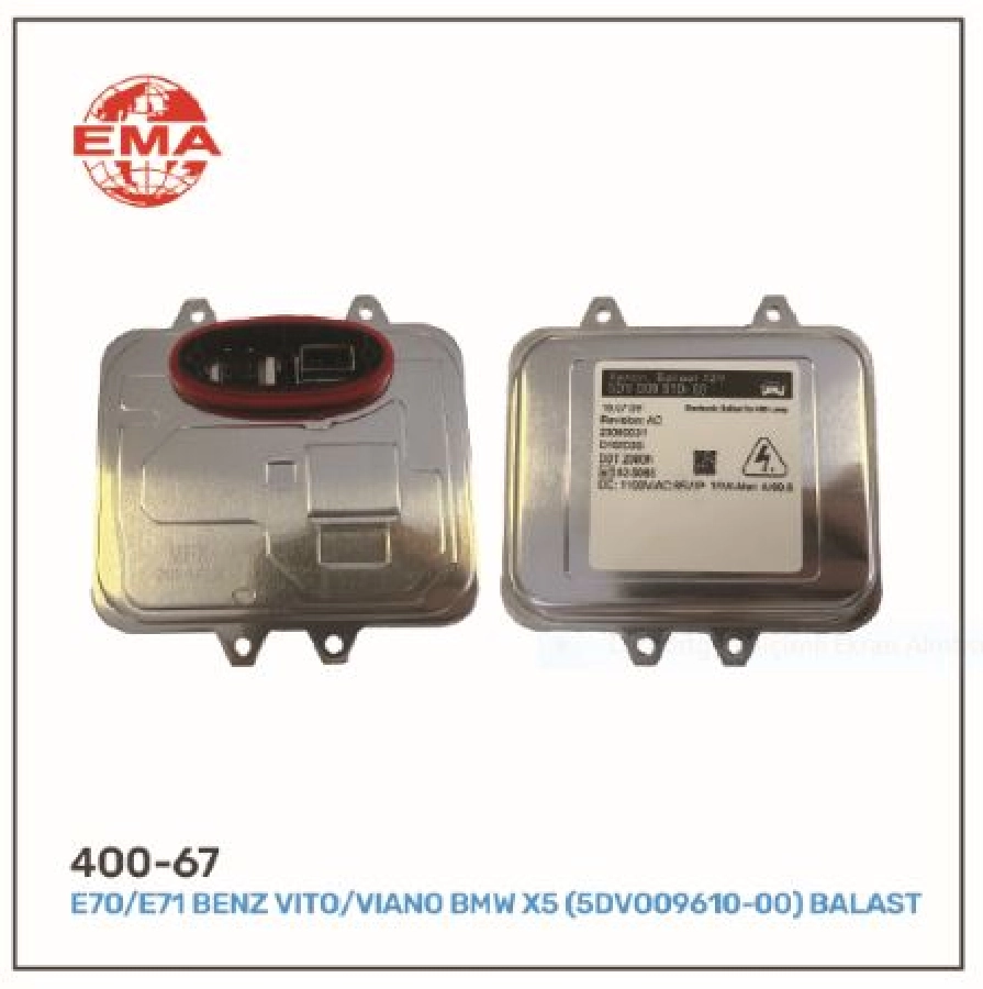 E70, E71 Benz Vito, Viano BMW X5 (5DV009610-00) Balast | OEM 400-67