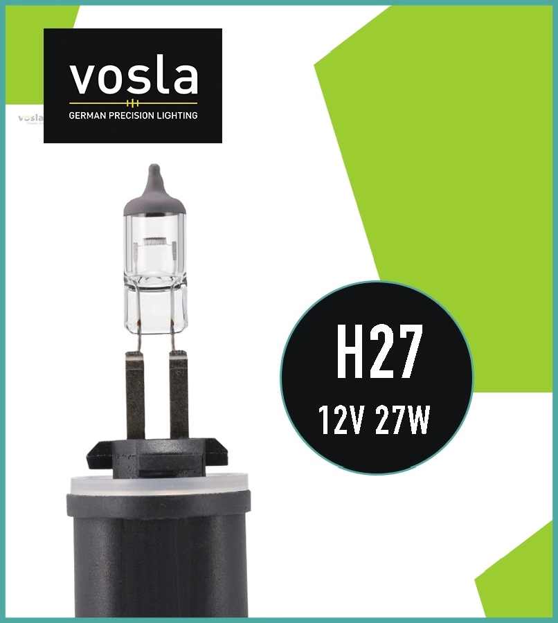 Ampul H27 12V 50W Halogen *** Made In Germany *** | OEM VS28056