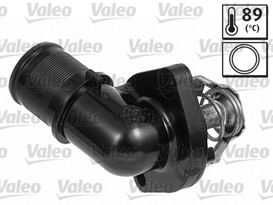 Termostat Komple (Kapakli) / (89°) P106 P206 P306 C2 C3 C3 II C3 Pluriel Xsara Saxo TU3JP TU3A TU3AES (1,8 8V) | VALEO 820430 | OEM 1336Q2