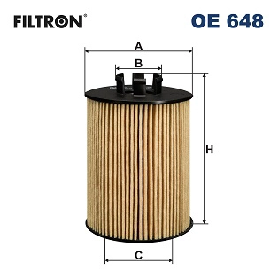 Yag Flitresi Corsa B Corsa C Corsa D Astra H Tigra B Meriva A Tigra B X10XE Z10XE Z10XEP X12XE Z12XE Z12XEP A12XER Z14XEP | FILTRON OE 648 | OEM 6 50 307