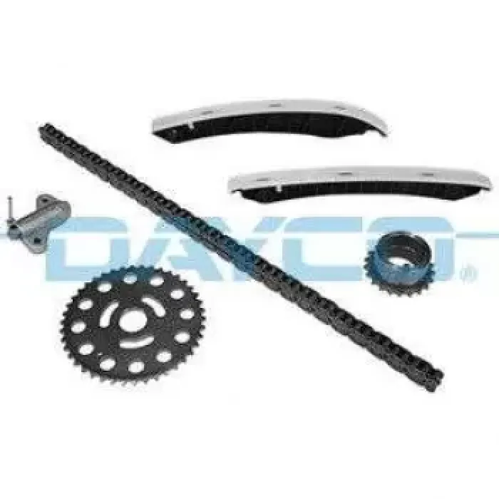 Eksantrik Zincir Seti Nissan Qashqai 1,6 DCI 2011> Xtrail 1,6 DCI 2014> Fluance Megane III IV Kadjar Talisman Scenic Trafic Vivaro Mercedes C Serisi 1,6 DCI Motor 6 Parca (R9M Motor) | DAYCO KTC1125 | OEM 1302800Q1D