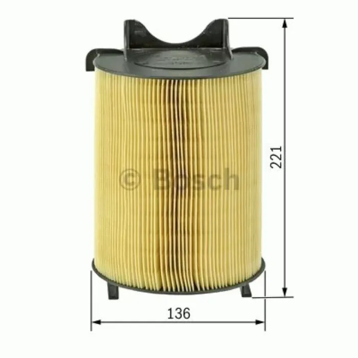 Hava Filtresi Golf Caddy III Passat Jetta III Touran Toledo III Octavia LEON1.2TSI 1.4TSI 1.6 2.0FSI | BOSCH 1457433576 | OEM 1K0129607C 1K0129607C 1K0129620C 1K0129620C