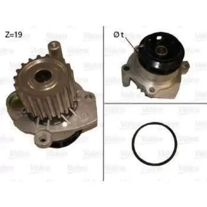 Devirdaim Altea Octavia Golf V Jetta T5 Leon Toledo Caddy 1,9 TDI 04>IBIZA Fabia Polo 1,4TDI 02> | VALEO 506700 | OEM 045121011F 045121011F 045121011H 1250685 045121011H 1250685