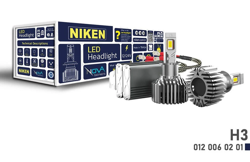 Niken LED Zenon Nova Serisi H3