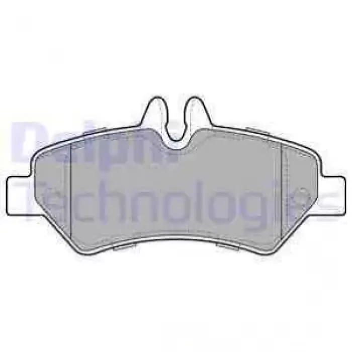 Fren Balatasi Arka Sprinter 906 06> Crafter 06>16 | DELPHI LP1983 | OEM 2E0698451 A0044206920