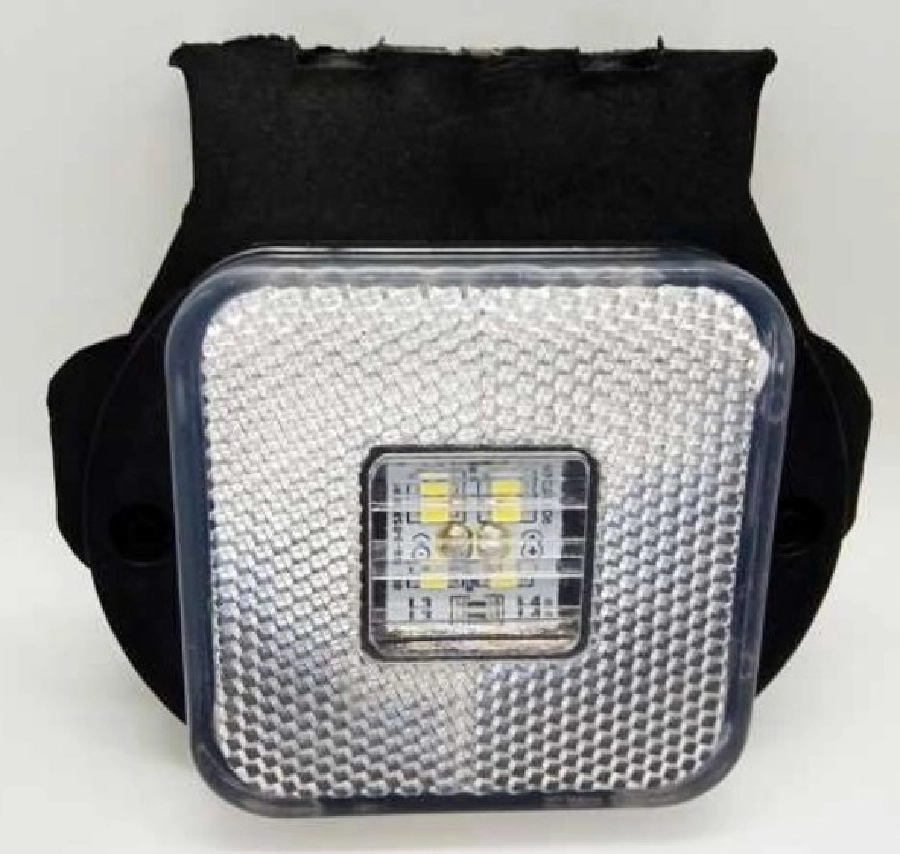Lamba MAN Tipi Braketli 4 LED'li Beyaz | OEM 028B12