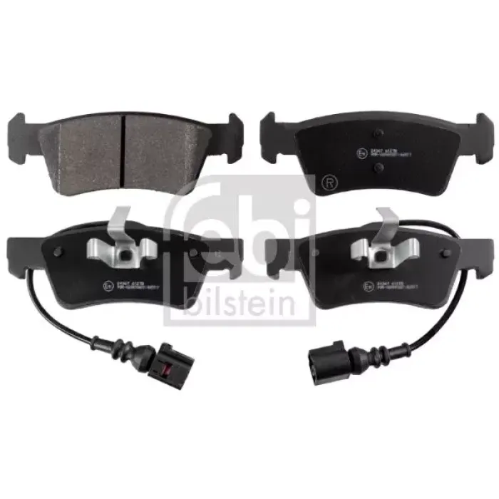 Arka Fren Balatasi Transporter T5 T6 Caravelle 03>16 (Saseden Kontrol) | FEBI 16669 | OEM 7H8698451