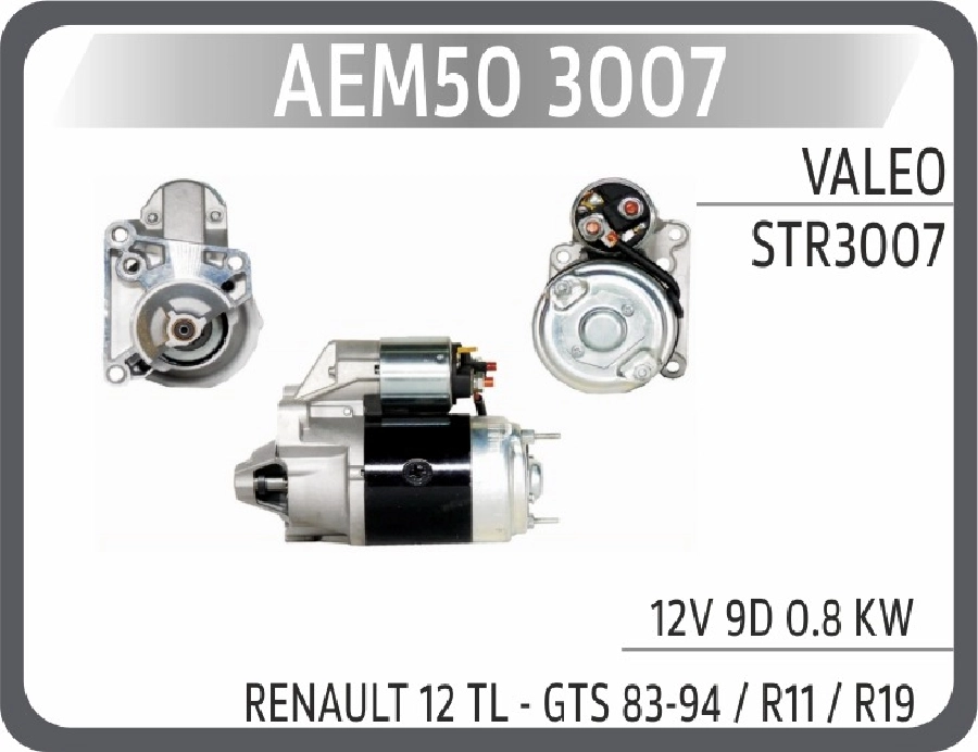 Mars Motoru Renault 12 Tl - Gts 83-94, R11, Renault 19 | OEM AEM503007
