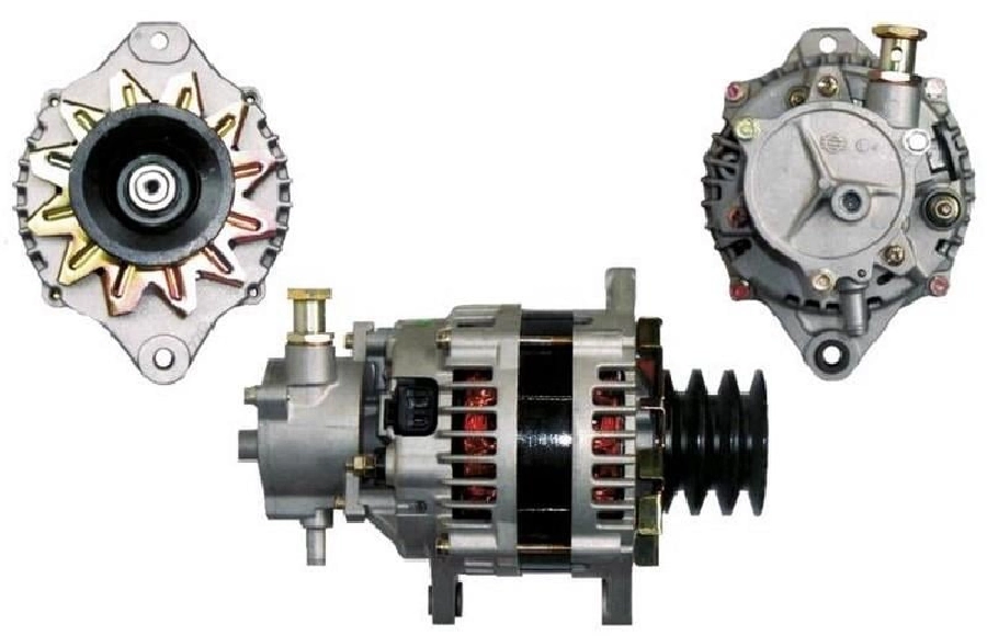 Alternatör 24V 100A Hitachi Tipi Isuzu Turkuaz Otobüs Klimalı, Isuzu Nkr-Nqr Kamyon Vakumlu V 3 Lü Kasna | OEM ALT168