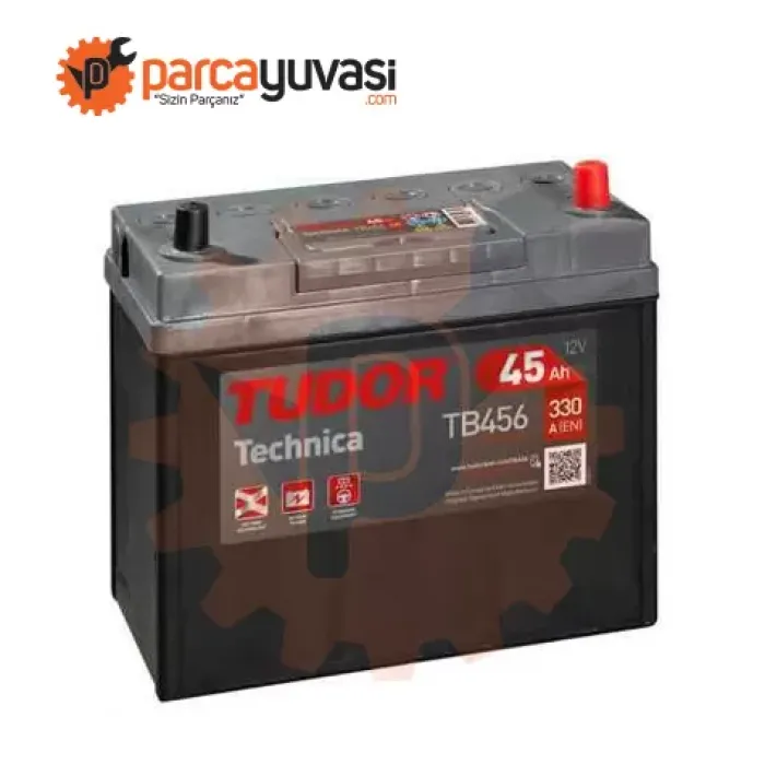 Aku 12V 45 Ah 390A B24 (237 X 127×227) Dar Duz Japon | TUDOR TB456