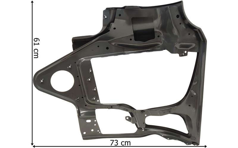 Tampon Arocs Sağ (Kısa -Sisi Açık) | OEM 9608804590