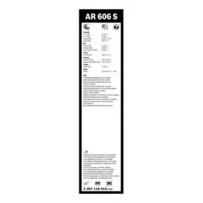Silecek Bmw X5 F15 F85 X6 F16 F86 Land Rover Range IV Sport II 24"+20"600mm+500mm | BOSCH 3397118910 | OEM LR083272 LR083272 LR083271 LR083271