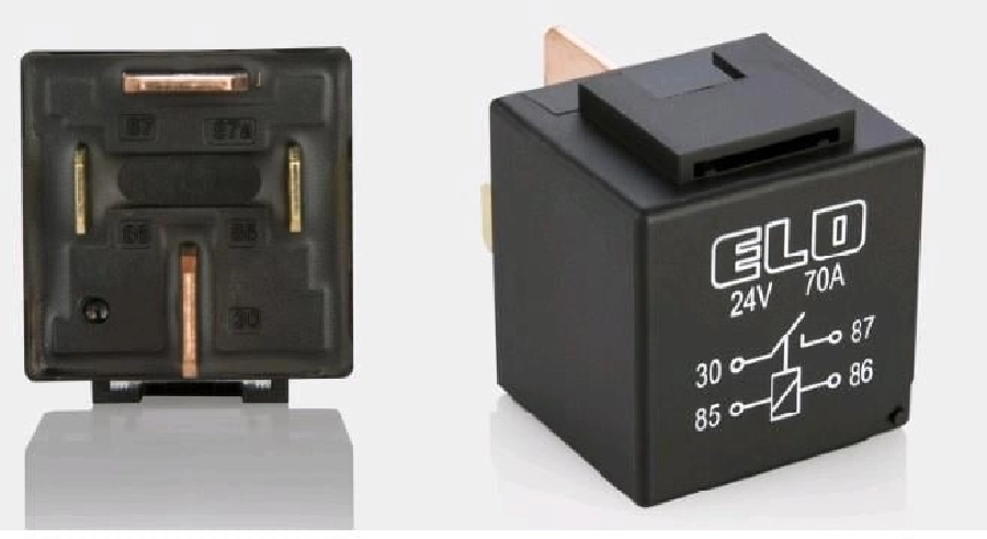 Mini Güç Rölesi 24V 70A 4 Terminalli Su Geçirmez | OEM 730270103