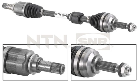 On Aks Komple Sol Clio IV 1,5DCI (Dis FREZE:23 Ic FREZE:26 UZUNLUK:662MM) | SNR DK55003 | OEM 391018662R 391018662R 391012838R 391012838R