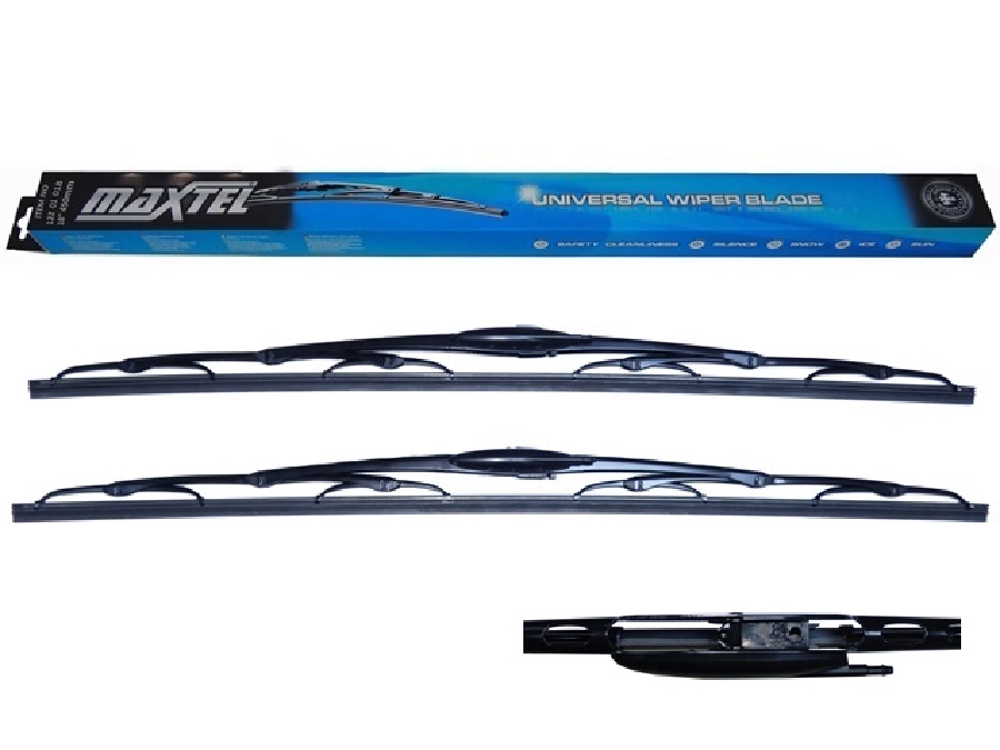 Silecek (2 Adet) 650mm + 650mm Ön Ağır Vasıta Metal Fıskiyeli Renault Krax-Tır-Volvo Tır 26'' + 26' | OEM 12204083