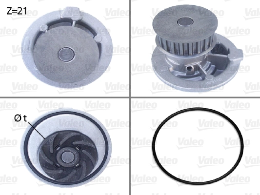 Devirdaim O,KADETT | VALEO 506003 | OEM 90273924 90284802 1334013 133408