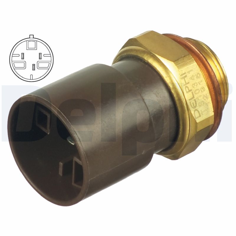 Hararet Musuru Opel / Vauxhall Astra Corsa Omega Sintra Vectra | DELPHI TS10341 | OEM 90376209 1846325