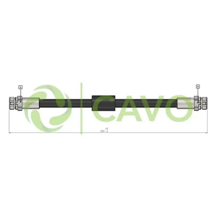 Arka Fren Hortumu Touran 03>10 | CAVO C900 619A | OEM 1T0611775 1T0611775 1T0611775A 5C0611775E 1T0611775A 5C0611775E