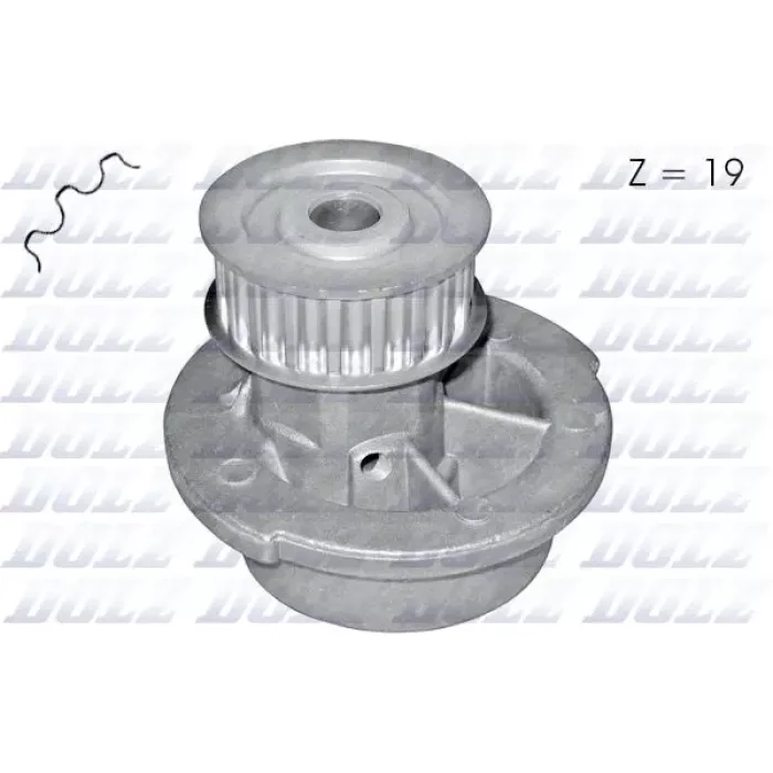 Devirdaim Su Pompasi Corsa B Astra F Astra Classic X14NZ 14NV C14NZ 16SV X14SZ C16SE | DOLZ O106 | OEM 90325660