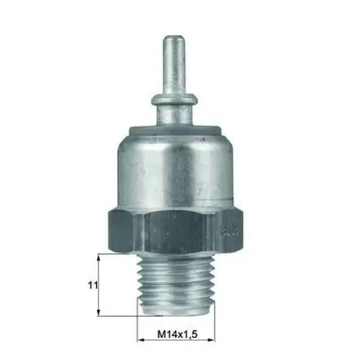 Fan Musuru 85 °C - 90 °C (Tekli Gri) 190 W201 86>91 W124 93>95 W126 85>91 W463 90>97 | MAHLE TSW43D | OEM A0065453624