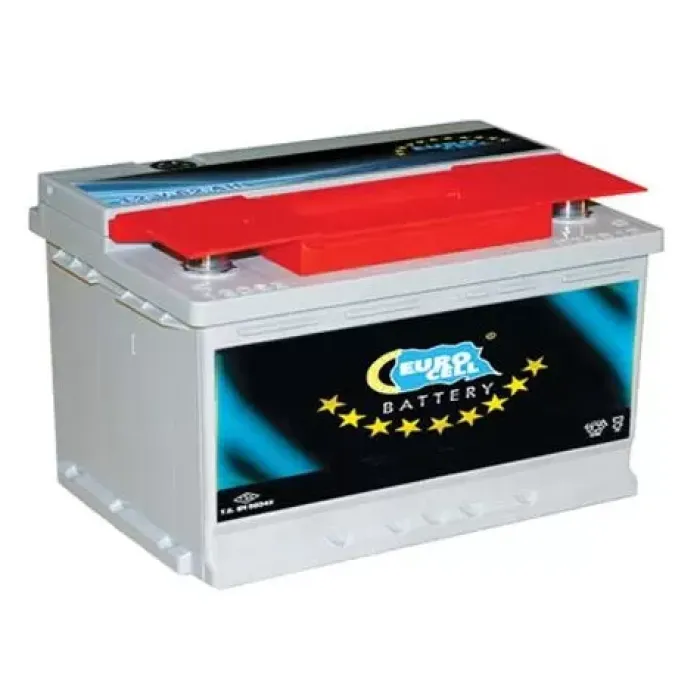 Aku 12V 225 Ah D6 (518×275×242) Ağır Hizmet | EUROCELL 8699358510129