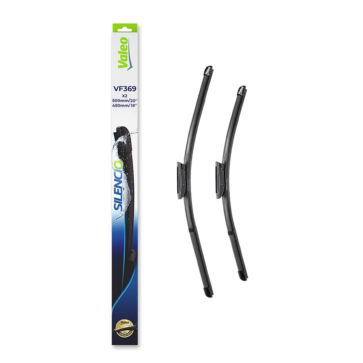 Silecek Supurgesi Flat Blade (X2) Clio II (500+450) | VALEO 574469 | OEM 288901286R 288901286R 7711224584 7711224584