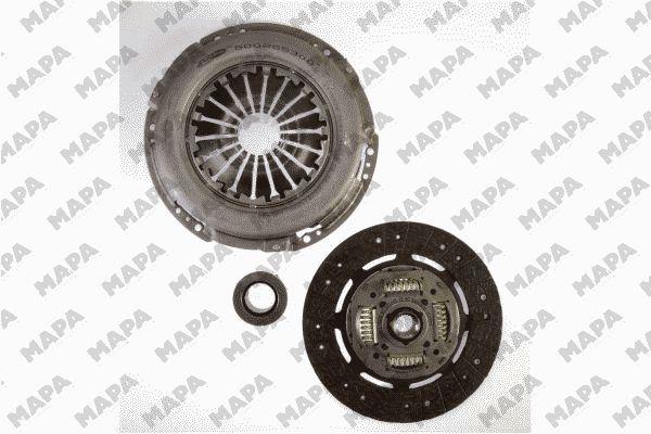 Debriyaj Seti Transit V184 2,4TDCI 120PS 04 /> V347 2,4TDCI 100PS Rulmanli | MAPA 000255 300 | OEM 1C1O 7540 AF 5127886