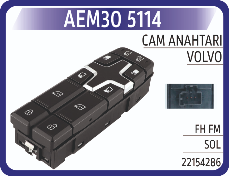 Cam Anahtarı Fh-Fm Sol | OEM AEM305114