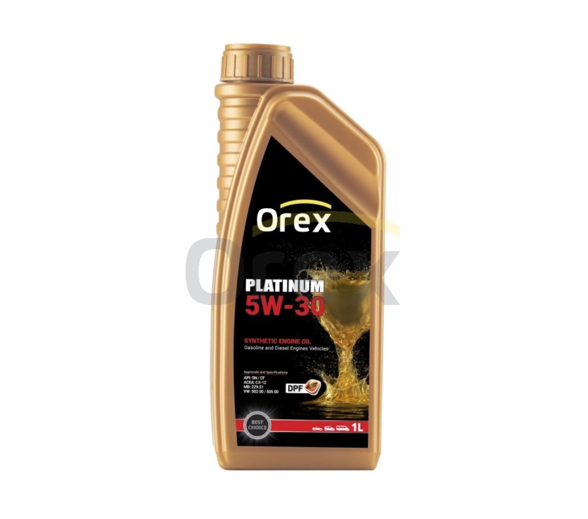 Platinum Engine Oil 5W-30 DPF, 1 Lt (Koli 12 Adet) GTİP:2710.1981.0000