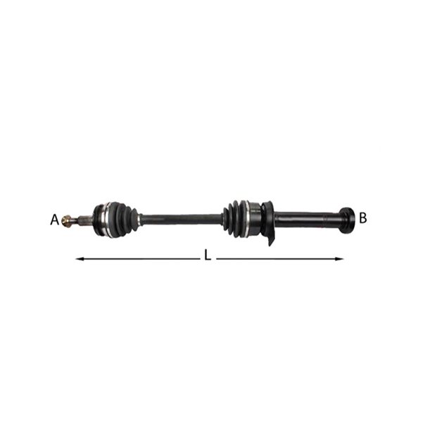 Aks Komple Sag 5 Vites Manuel Transporter T6 2,0TDI Axa Caaa Caab Caad 102 / 114 / 115PS 10> | TIRSAN CV 10110 00 00 | OEM 7E0407272S 7E0407272AH 7E0407761J 7E0407272AP