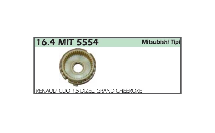 Marş Redüktör Çanağı - Mitsubishi Tip Renault Clio 1.5 Dıesel-Grand Cherokee | OEM 16.4MIT5554