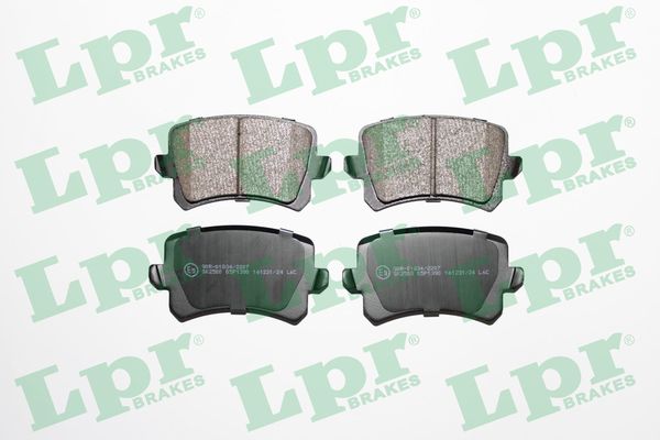 Fren Balatasi Arka Passat B7 10> Sharan 10> Tiguan 07> / A6 01> Q3 11> / Alhambra 10> | LPR 05P1390 | OEM 3AA698451 3C0698451A