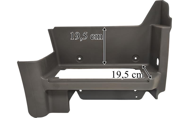 Basamak Axor 3028 Sağ (Fiber-Gri) - (1.KALİTE) | OEM 3756601701