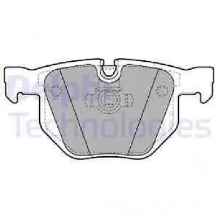 Arka Fren Balatasi BMW E60 E61 E63 | DELPHI LP1927 | OEM 34216763044 34216763043