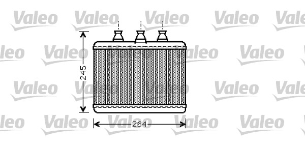 Kalorifer Radyatoru Bmw E65 E66 | VALEO 812365 | OEM 64116906270