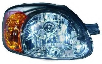 Far Sag Hyundai Accent Admira 03>05 (Motorlu/Sari Sinyalli) | AYFAR 404493 | OEM 92102-25510