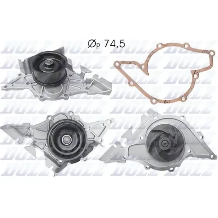 Devirdaim Audi A6 Avant / Quattro 98>05 Are Bes Agb Azb | DOLZ A195 | OEM 078121004L