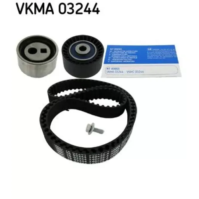 Eksantrik Rulman Kiti (Triger Seti) Partner Berlingo Jumpy 2 Xsara 2 P206 P306 Scudo 2 Expert DW8 / DW8B (140 Dis Kayis) | SKF VKMA03244 | OEM 083158 0831N2 0831N3